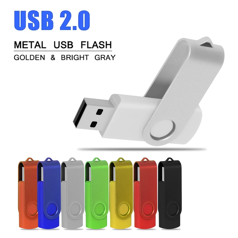Full Colour USB 2.0 Flash Drive 30pcs/lot 128GB 64GB 32GB high speed 16GB 8GB 4GB Waterproof Pen Drive Free laser