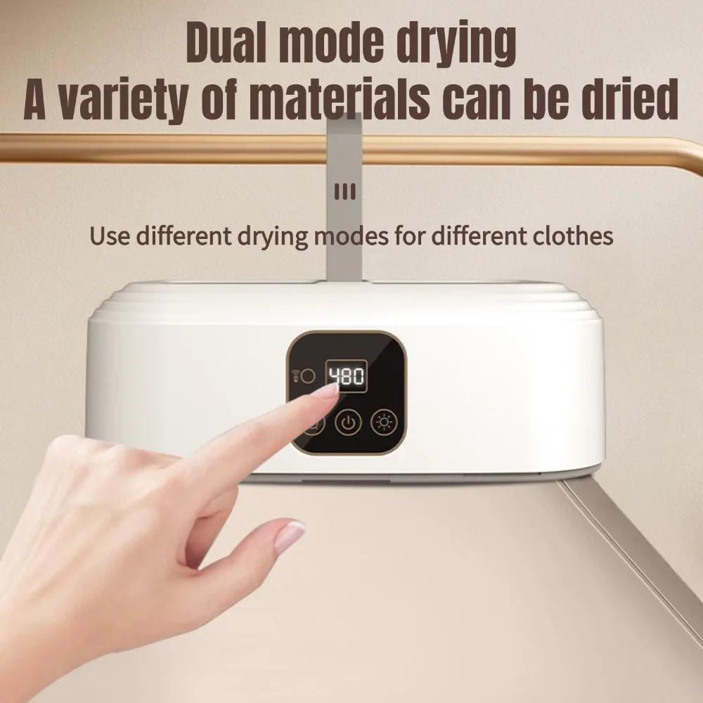 Portable Folding Clothes Dryer, Suitable For Dormitory Apartments, Family Travel Rv Clothes Dryer, Dryer With Drying Bag