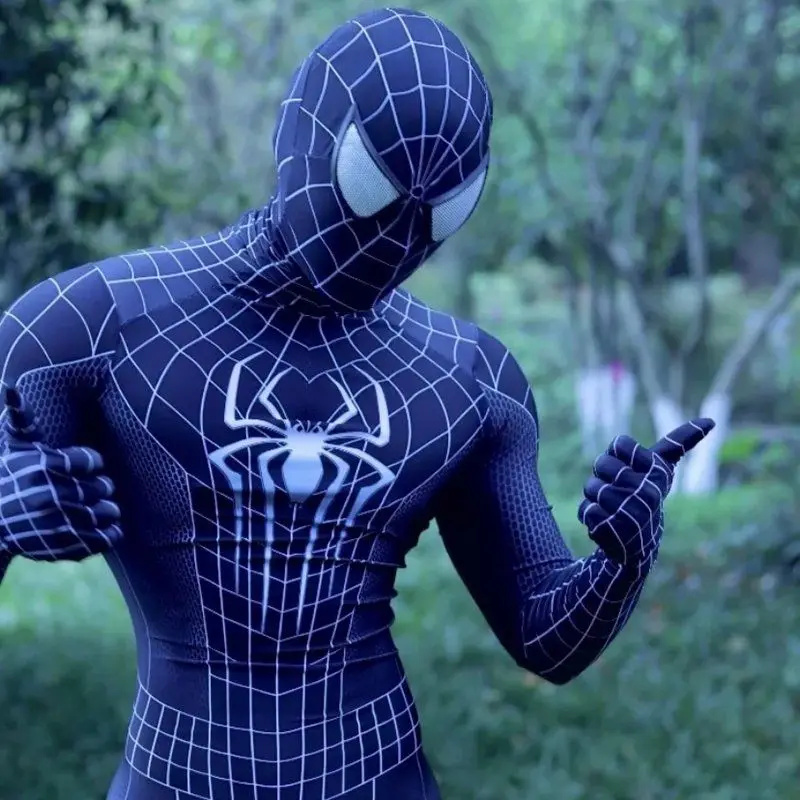 スパイダーマン コスプレ マーベル スパイダーマン 2099 スーパーヒーロー コスプレ衣装