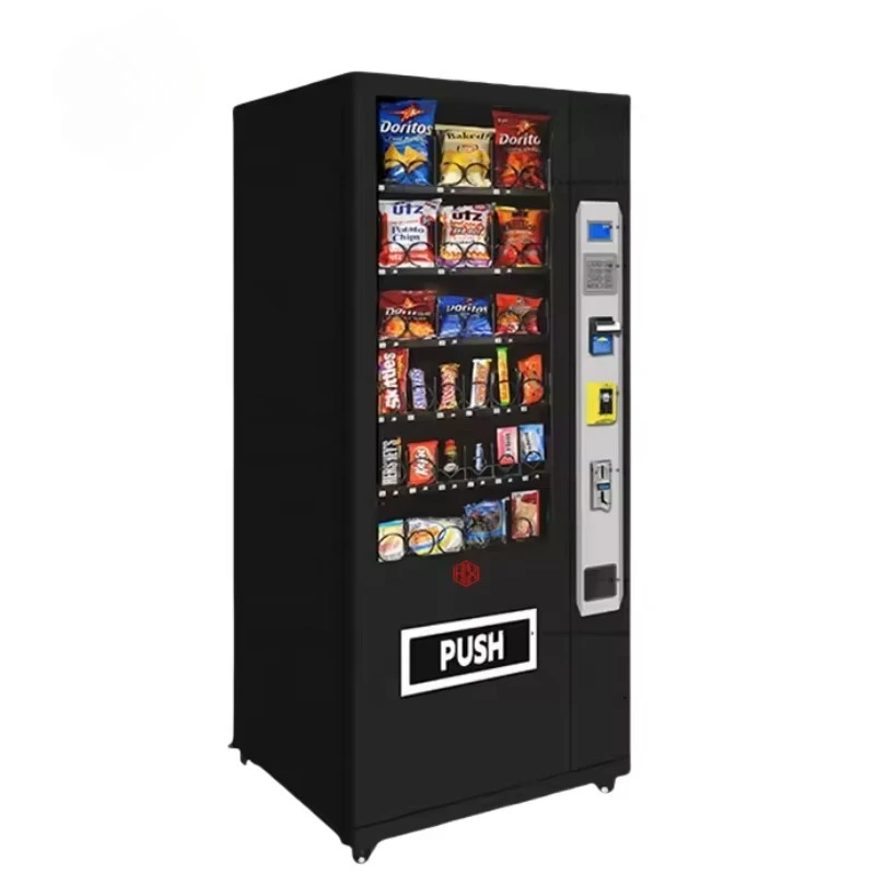 Customized Auto Snack & Water Vending Machine Factory Convenient Store Food Drinks Snacks Beverage Dispenser Beer Cold Drinks