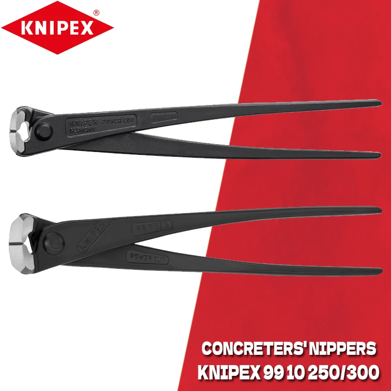 Высокий рычаг для бетона KNIPEX 99, 10, 250, трудозатратные плоскогубцы для обвязки проводов, Knipex 99, 10, 250