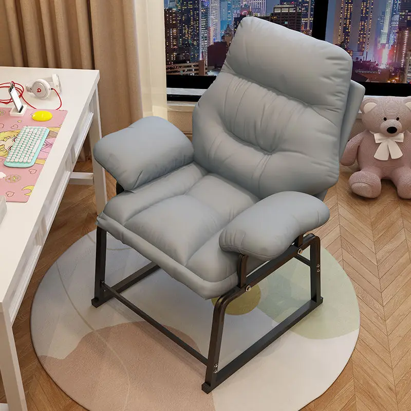 Sofa Chair Cama Sofa Home Lazy Sofa Chair Comfortable Sedentary Office Computer Reclining Back Chair Adjustable Recliner Bed