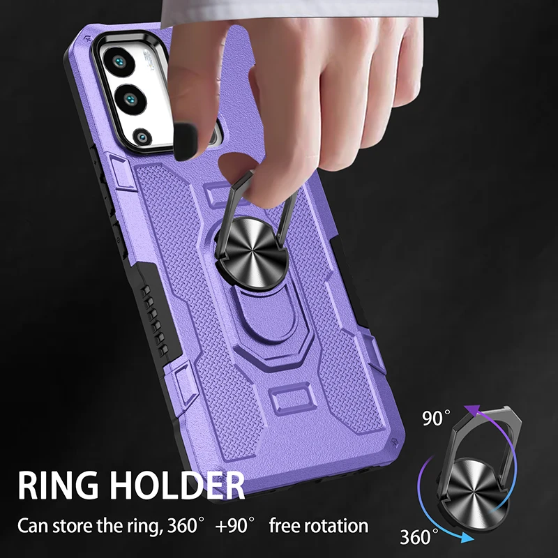 Ring Holder Shockproof Phone Case Cover