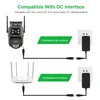 6 Meters/32.8ft Length DC 12V Power Adapter 10m Extension Cable For CCTV Security IP Camera Power Adapter 5.5x2.1mm DC Plug 3