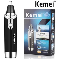 Kemei Waterproof Nose Hair Trimmer and Epilator (KM-6512)