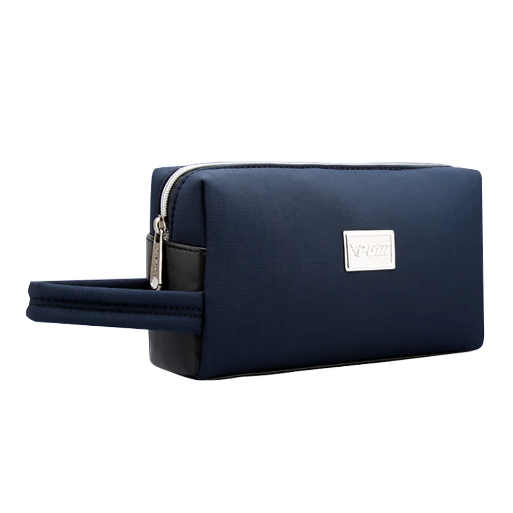 

Factory wholesale double zipper waterproof large capacity storage bag courtesy multifunctional cosmetic bag