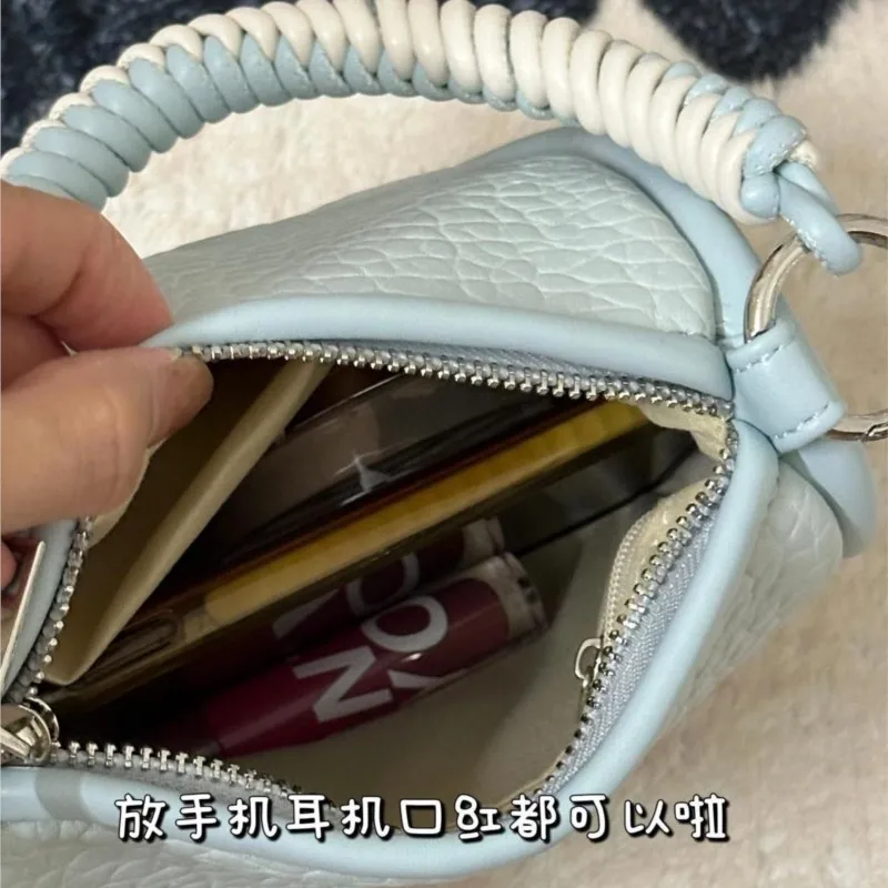 JIAERDI Hot Girls Blue Square Hand Bag Purse Women Harajuku Aesthetic Handle Y2k Crossbody Bags Ladies Retro Messenger Bag 2025