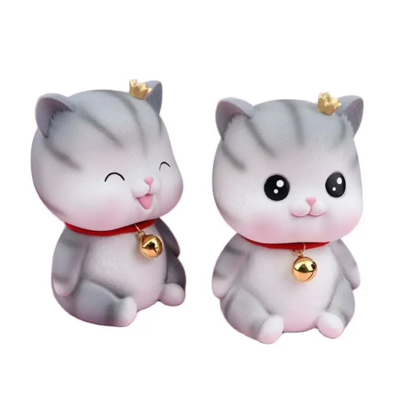 

Piggy Bank Cute Cat Home Office Decoration Children's Room Ornament Birthday Gift Handicrafts Indoor Decoration