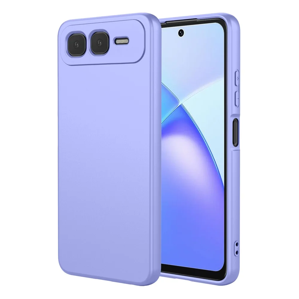 Touch Feel Skin Rugged Armor Rubber Case with Microfiber Lining