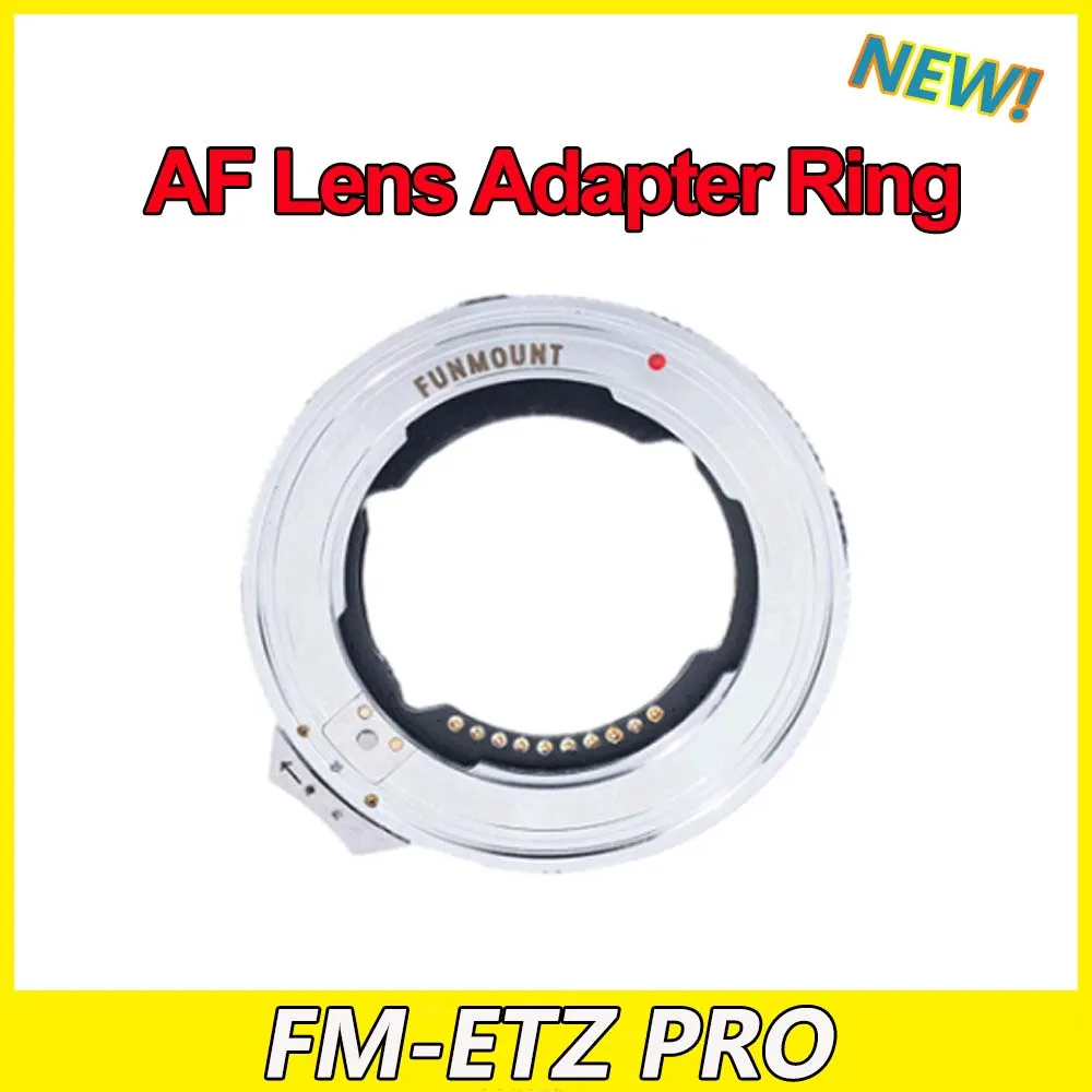 Funmount Fm-Etz Pro Lens Adapter Ring Af Auto Focus Adapter Ring Per Sony E-Mount Lens To Nikon Z Mount Camera