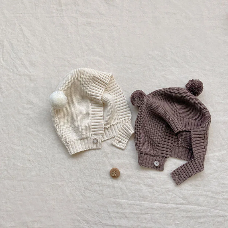 Baby Knit Rompers Jumpsuits for Girls and Boys