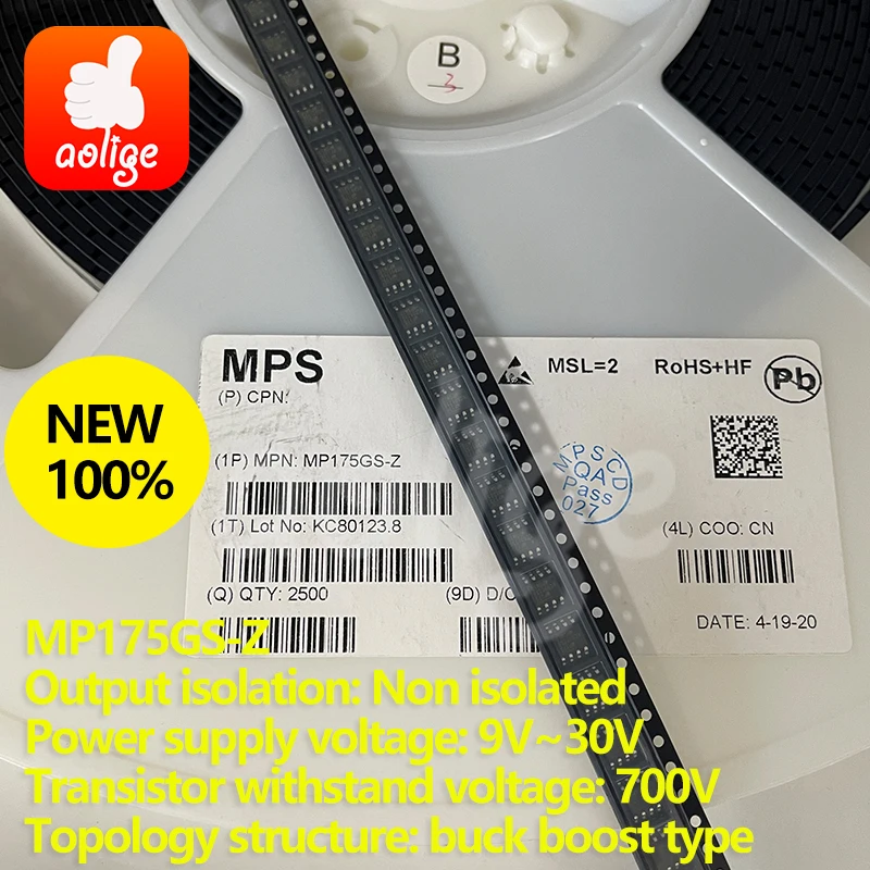 MP175GS-Z MP175GS MP175 SOP-8 IC AC-DC controller and voltage regulator power chip buck boost type 5-10PCS/Lot
