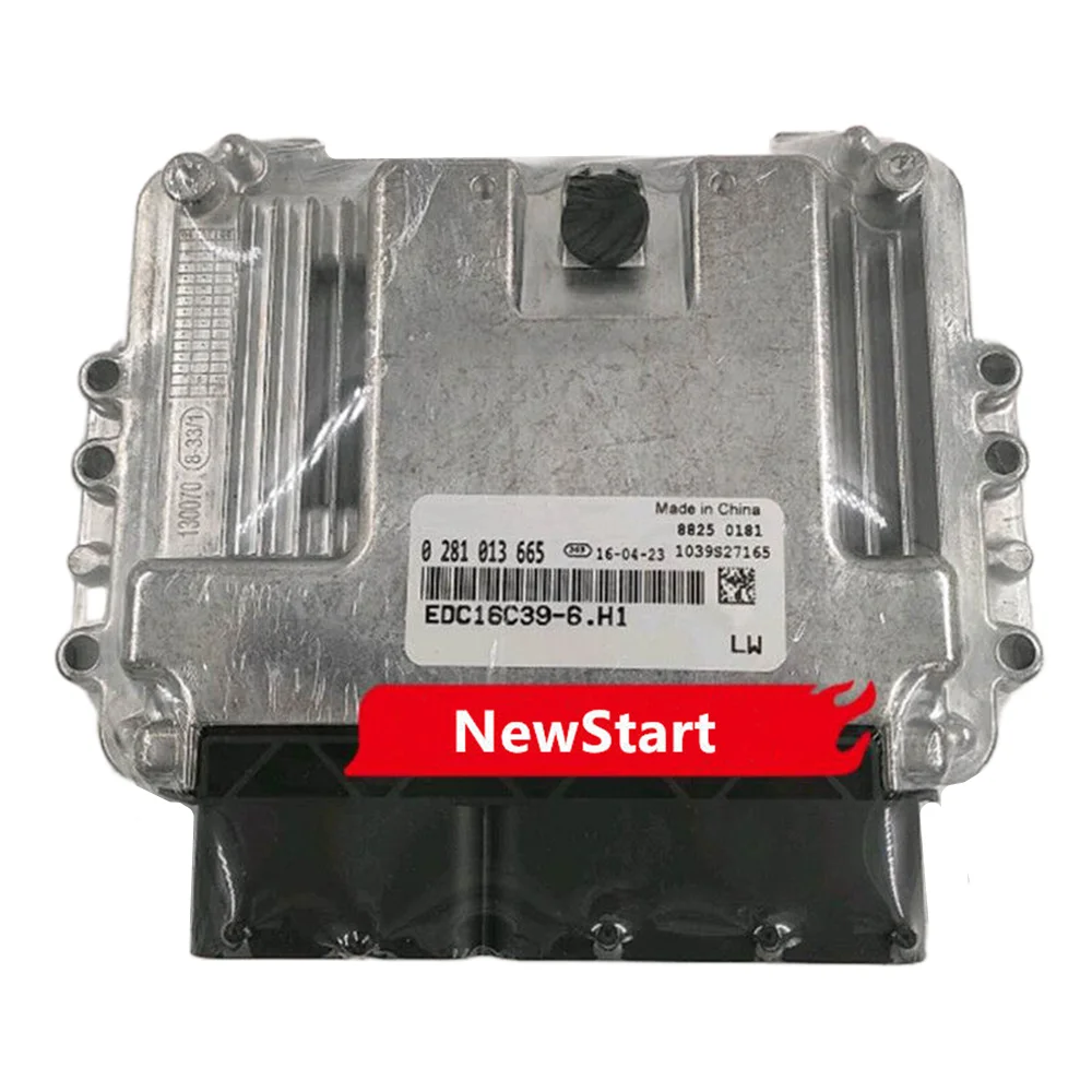 0281013665 Ecu Nuova Scheda Computer Motore Originale Edc16C39-6.H1 Adatta Per Jmc
