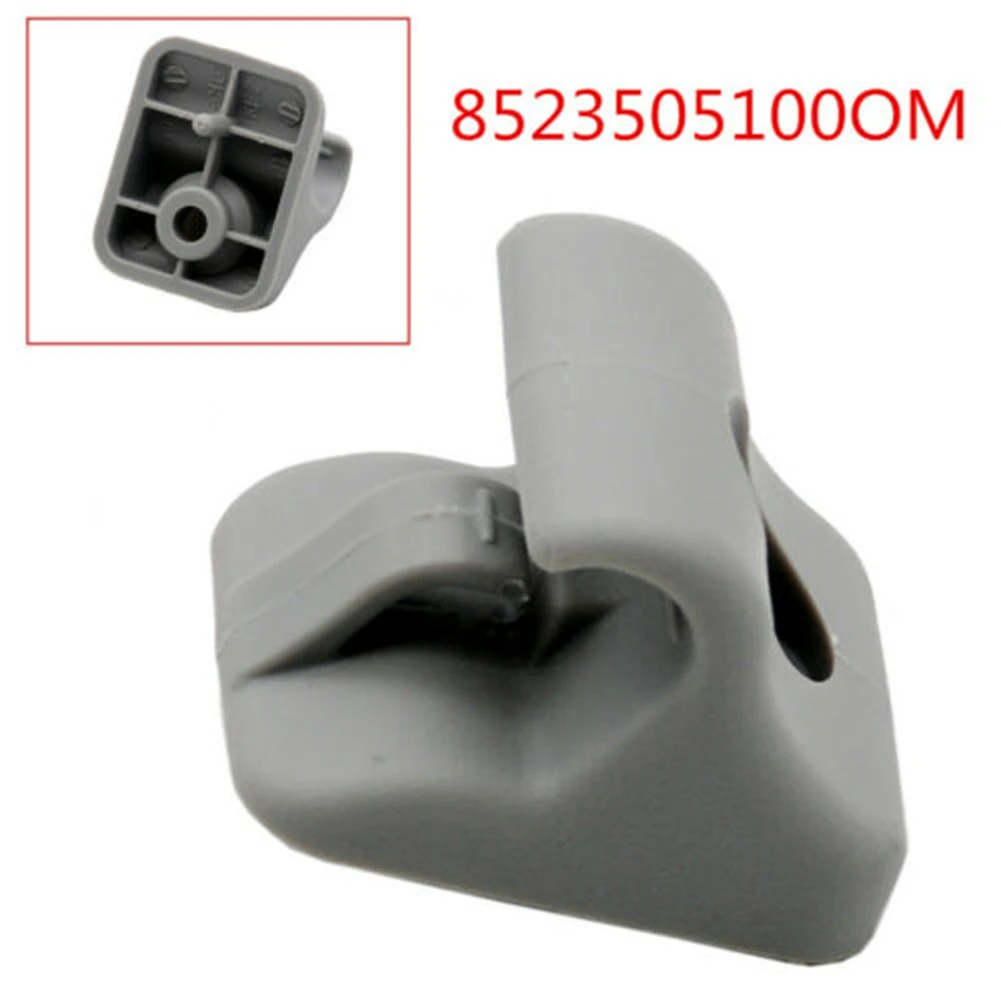 Grey Sun Visor Hook Clip For Hyundai I20 Getz 8523505100om Abs Holder