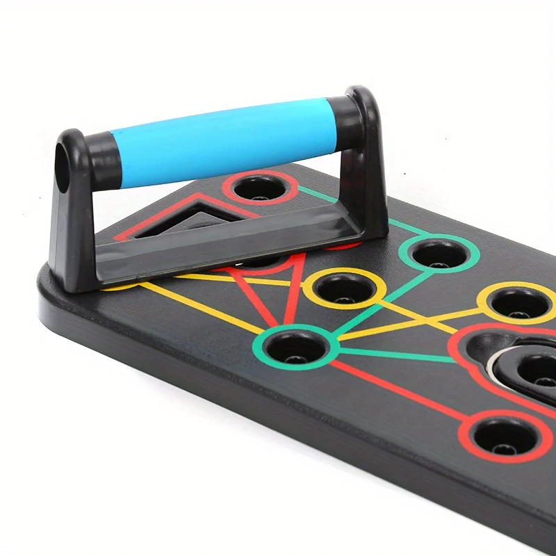 Push Up Board Gym Equipment Home Exercise Sport Plank Fitness Abdominal Abs Workout Push-Ups Stands Chest Tension Strap Set