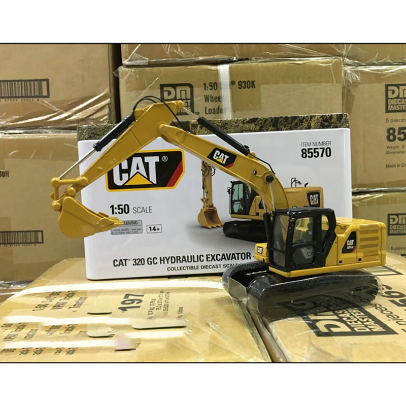 模型製作用品 CAT 320 GC HYDRAULIC EXCAVATOR 1:50 1:50 Cat® 320 GC Hydraulic Excavator — Diecast Masters America