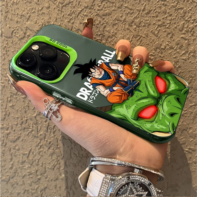 Anime Goku Flying Nimbus Phone Case - Vibrant Design