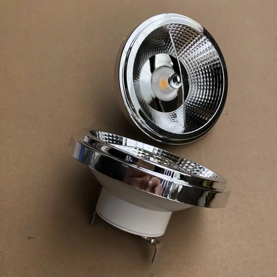 1PCS G53 GU10 QR111 다운라이트 110V 220V DC12V 15W AR11..