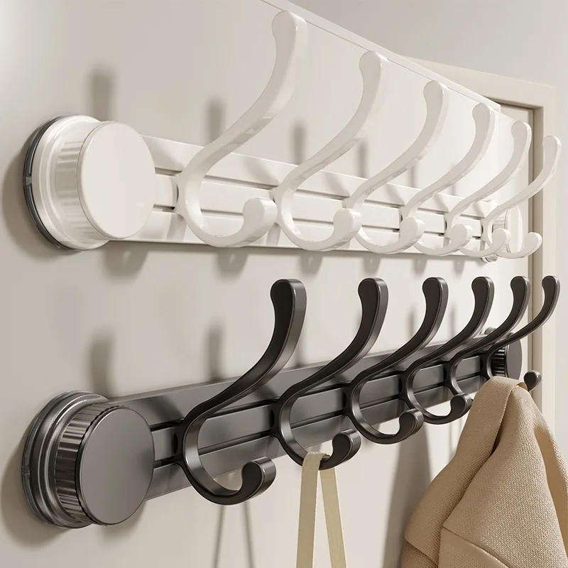 ไม่มีเจาะถ้วยดูดตะขอประตูแบบเคลื่อนย้ายได้,ตะขอชั้นวางของในห้องน้ําแบบไม่เจาะรู,ที่แขวนประตูทางเข้า,ตะขอเก็บของในครัว 1