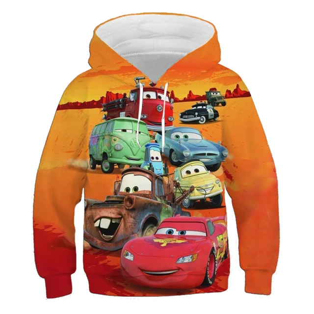 Sweatshirt Cars Disney, Cars Lightning Mcqueen