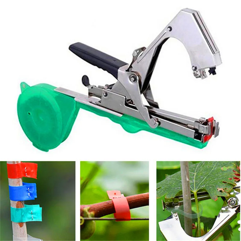 Garden Tools Garter Plants Tying Machine Branch Hand Tying Machine Tapetool Tapener Mince Raspberries Vine Vegetables Grapes Etc