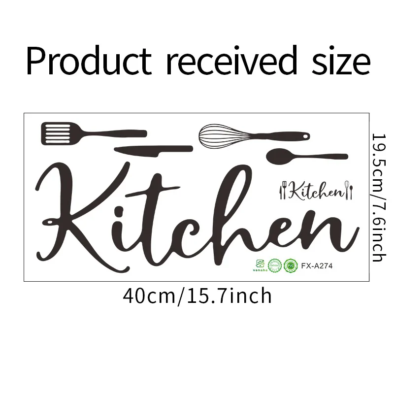 Kitchen Wall Sticker Self-adhesive
