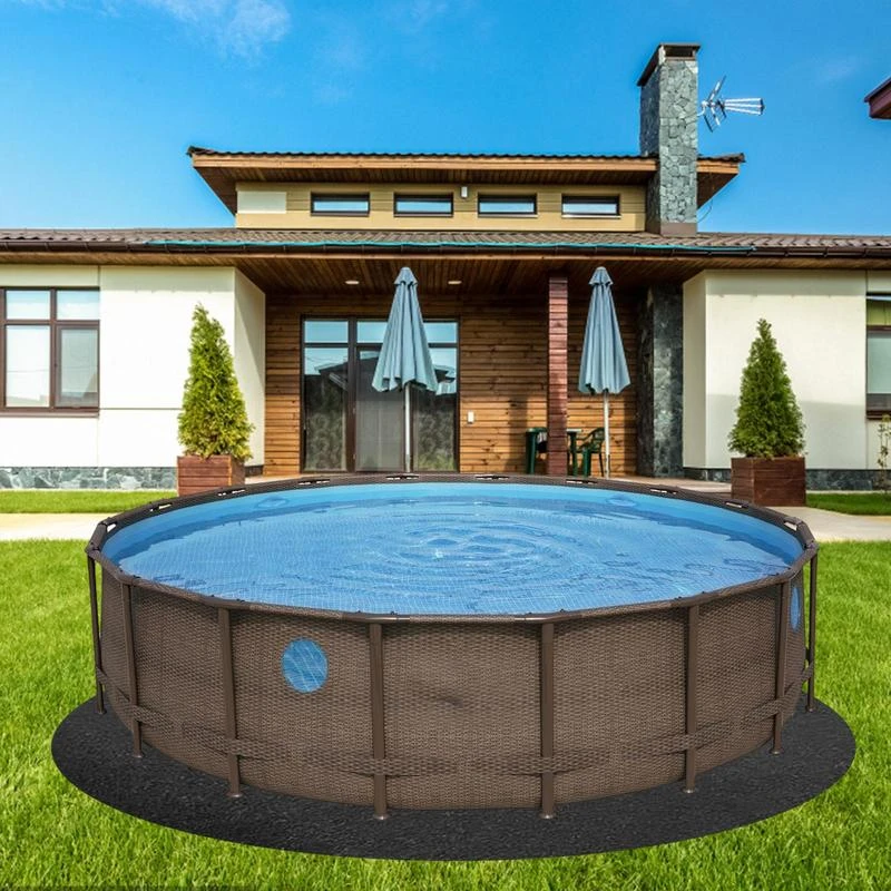15ft Round Pool Liner Above Ground Swimming Pool Liner Outdoor Pool Mat For Above Ground Pool Pad Underpool Floor Liner Underlay Prevent Puncture Pool