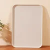 Rectangular Plastic Tray Hotel Restaurant Large Serving Trays Tea Water Dish Home Breakfast Bread Pan Coffee Table Organizer 6