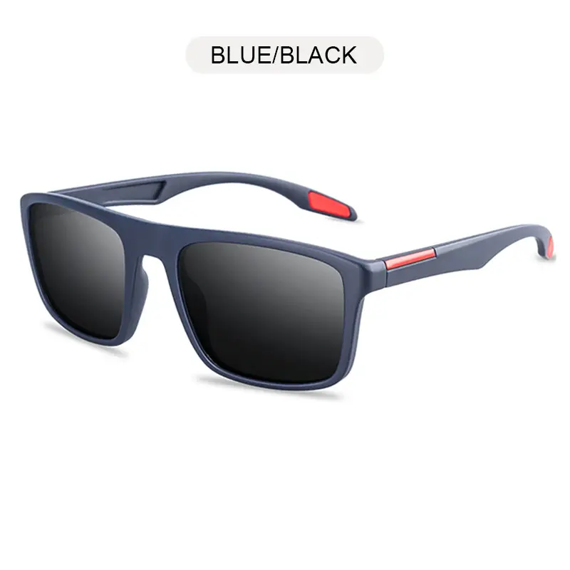 Vintage Square Men Sunglasses Polarized Fashion Black Sun Glasses Male Stylish Driving Shades Sports Eyewear UV400 - Image 11