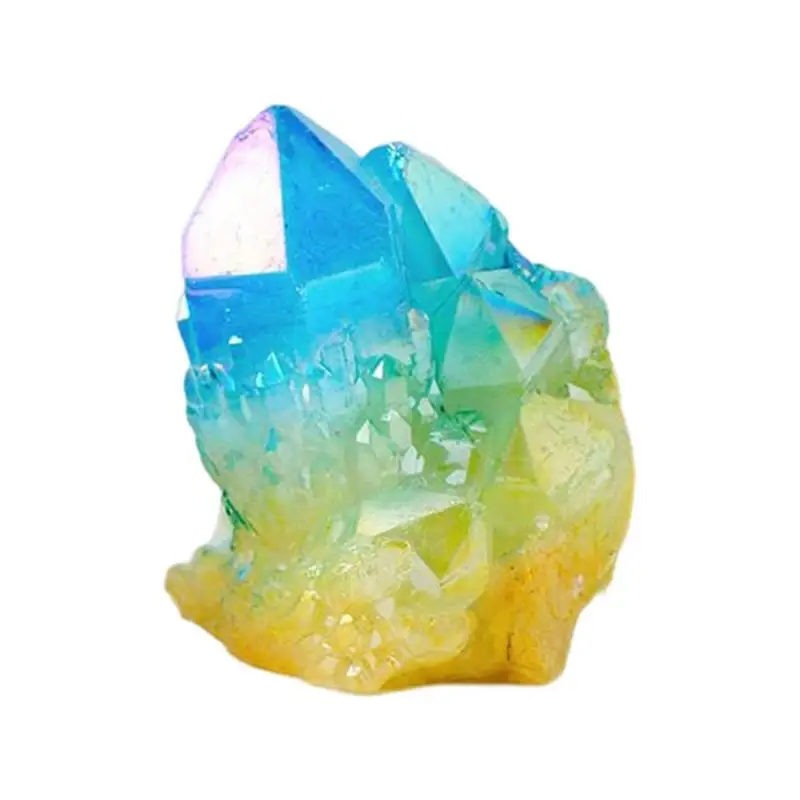 

Natural Crystal Cluster Quartz Raw Minerals Specimen Irregular Shape Rough Rock Stone Reiki Beautiful Ornament for Home Decor