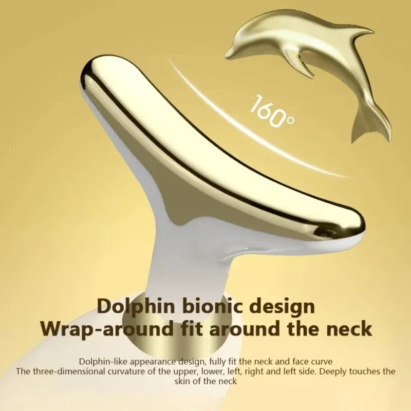 Neck Face Massager Anti-Aging Anti Wrinkle Multifunction Neck Tightening Device Firming for Face Lift