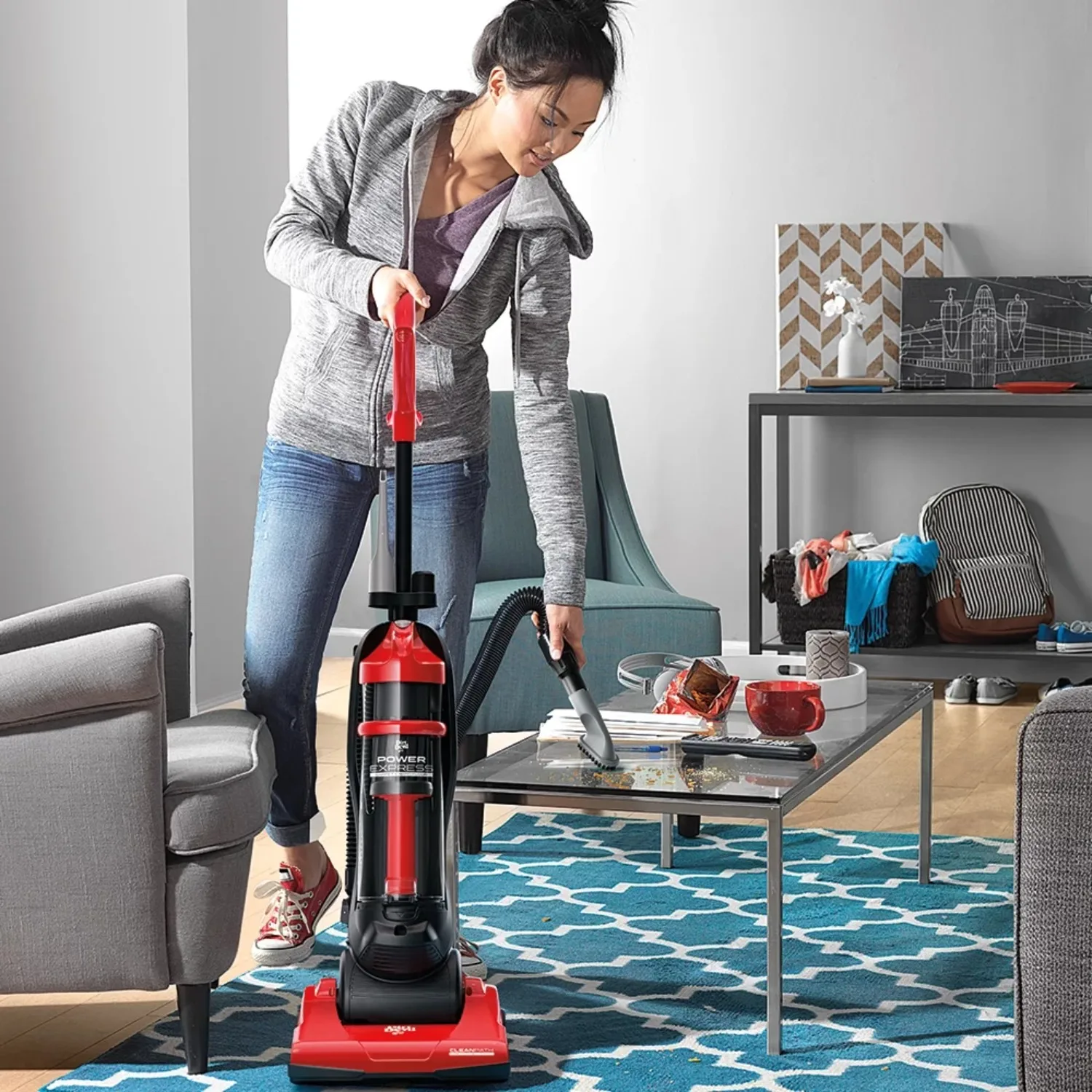 Dirt Devil Power Express Upright Bagless Vacuum, UD20120NC | USA | NEW 3
