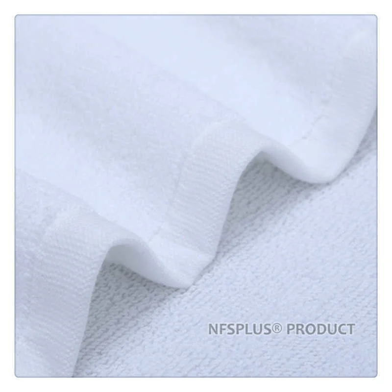 Description Picture 5 of item100% Cotton Bathroom Face Towel White Terry Washcloth Thick Heavy For Travel Beach Sports SPA Gym 34x75cm Hand Towels For Adults