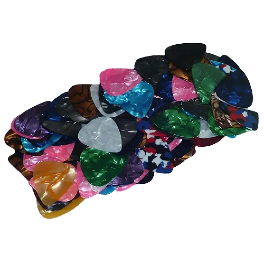 20 Pcs 0.46mm/0.71mm 어쿠스틱 일렉트릭 기타 픽 Plectrum 2 두께 셀룰로이드 어쿠스틱 클래식 일렉트릭 기타 부품 추천