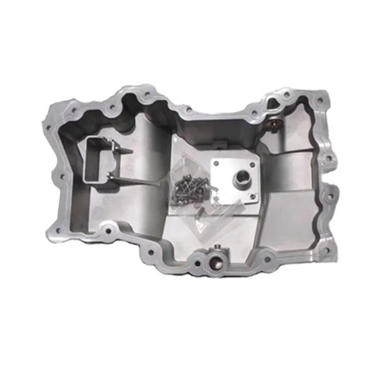 FT4E6675DC Aluminum Engine Oil Pan with Bolt Parts for Ford 2.7T/3.0T Edge Taurus 2015- for Lincoln MKZ MKC MKX oil drain pan