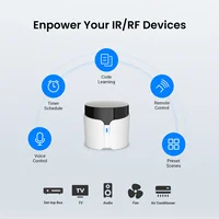 BroadLink RM5 Plus Smart Remote Control Wifi IR Bluetooth Hub Controller Timer Voice Control Work For Alexa Google Assistant - Image 2