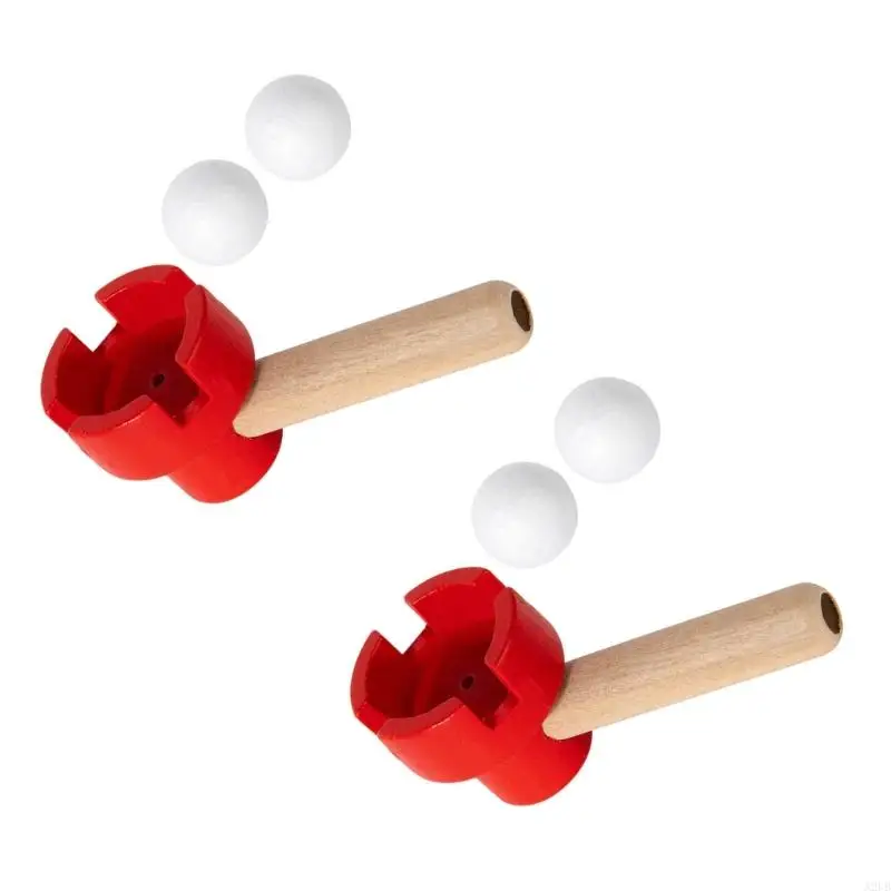 Buntes Blasballspielzeug mit Holzdesign verbessert Gleichgewicht und die Hand-Auge-Koordination für Kinder A2UB – Detail 10