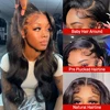 Body Wave Human Hair Wigs 30 40 Inch Lace Front Human Hair Wig 13x4 13x6 Hd Lace Frontal Wig Pre Plucked 360 Lace Front Wig 4