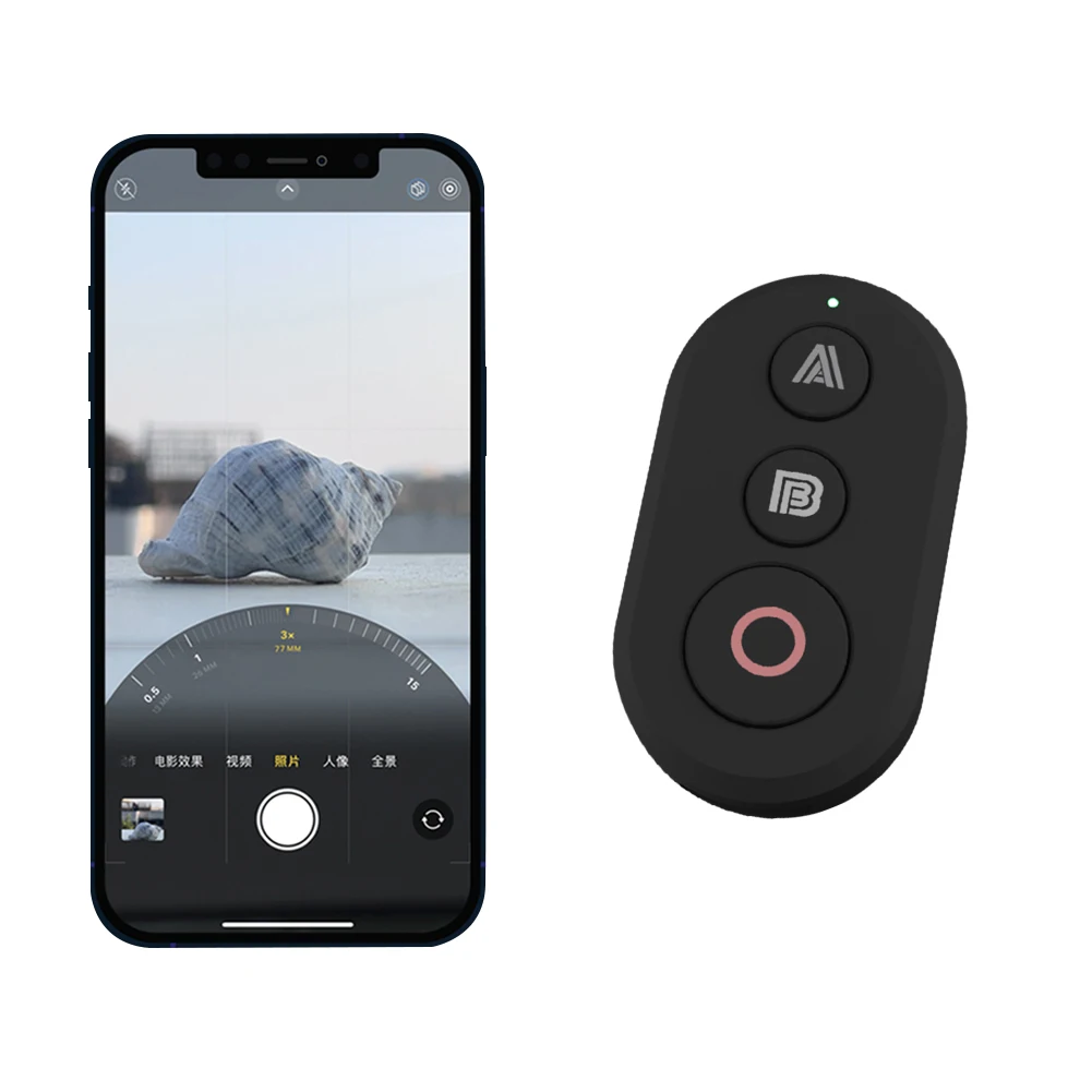 BT Photography Shutter Release Button Controller Smart Remote Control for Insta360 X4 X3 X2 Ace Pro 2 for GoPro 13 12 11