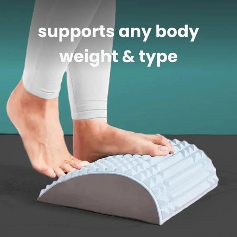 Back Stretcher Pillow Waist Posture Corrector Massage Neck Back and Sciatic Nerve Relieve Physical Stress Stretch Relax Muscles