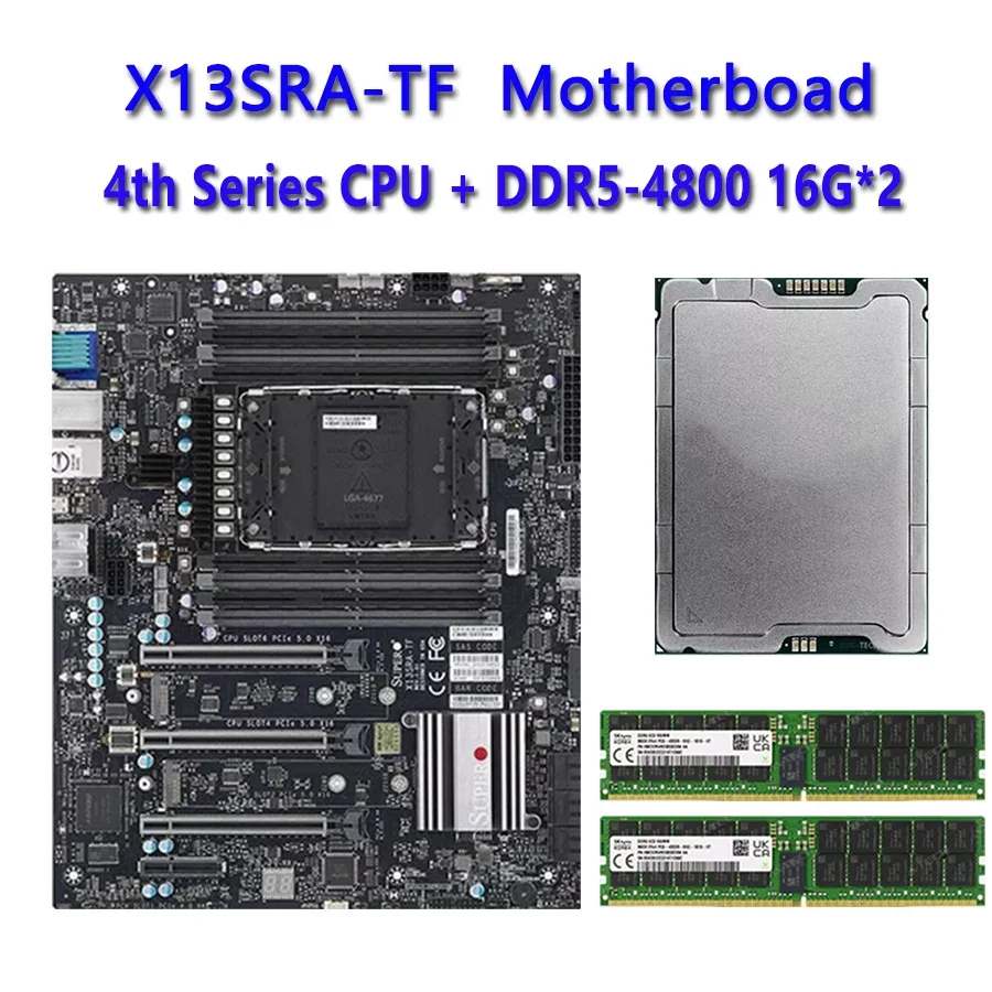 W3-2423 W3-2425 W7-2475X W9-3475X W5-2455X W5-3435X X13SRA-TF DDR5-4800 CPU, W7-3445 + 16GB, 32GB, 64GB, W7-3455 + W