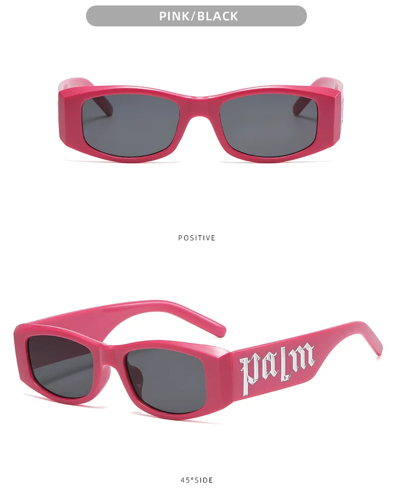 Hranaté slnečné okuliare retro designer móda pre mužov a ženy_voghion.com