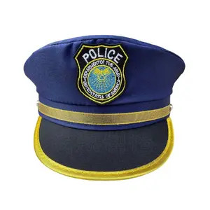 Comprar Sombrero de juego de rol de capitán de policía para hombre,  accesorios de disfraz de fiesta de Halloween, accesorios para actuación en  escenario