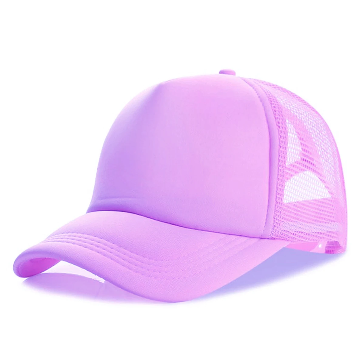 Truck driver's Adjustable Classic Mesh Back Baseball Cap Contour Cotton Hat men's and women's father's Solid