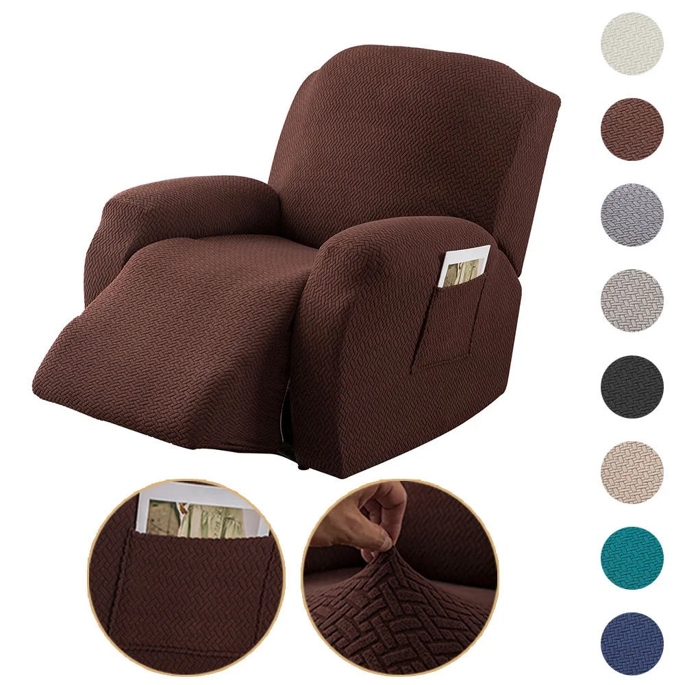 

Jacquard Slipcover Chair Sofa Protector Elastic Recliner Sofa Cover Lazy Boy Relax Armchair Stretch Couch Covers For Living Room