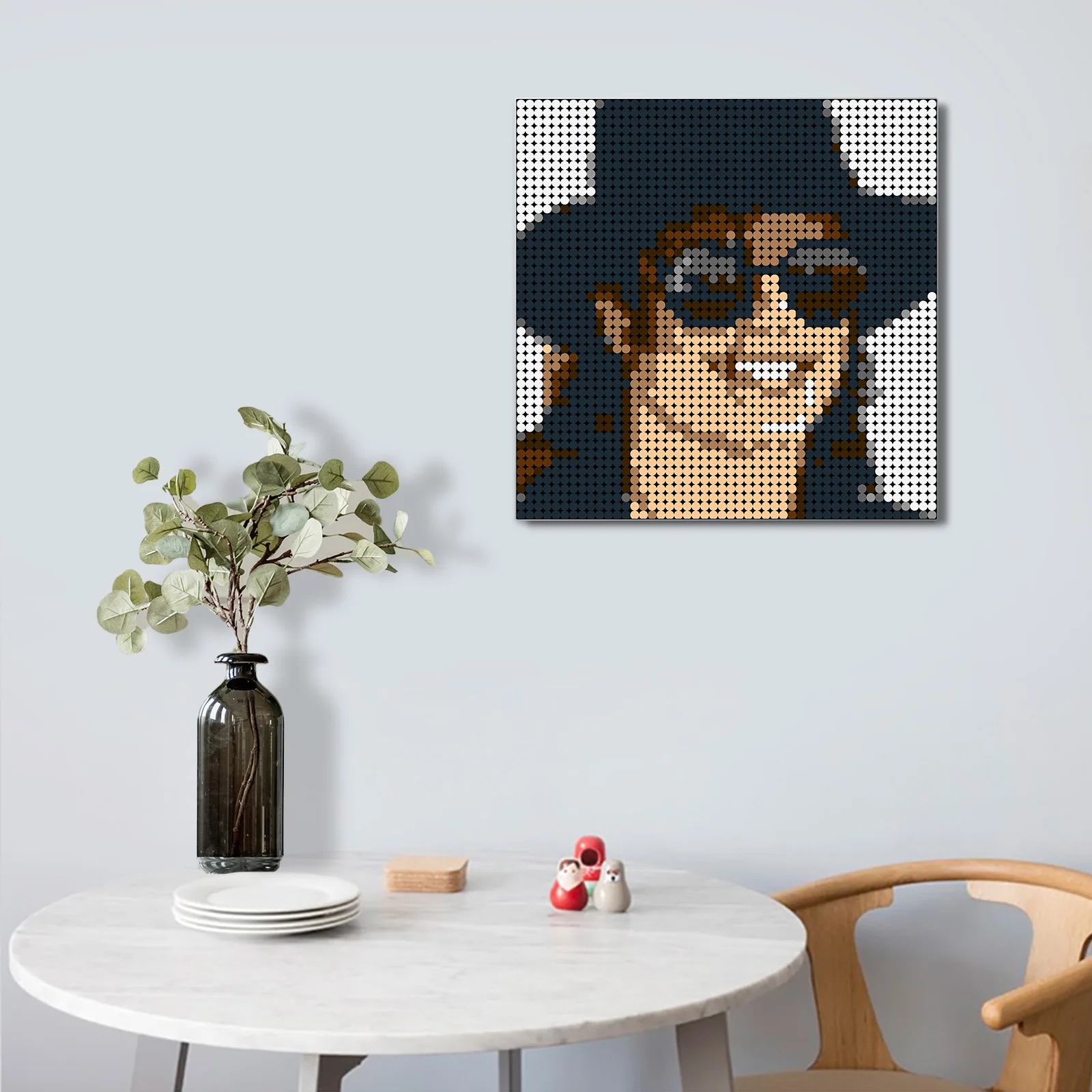 160 X128Dots Pixel Art Custom Photo Personal Portrait Pets Kids Mosaic Painting Building Blocks Diamond Best For Birthday Gifts