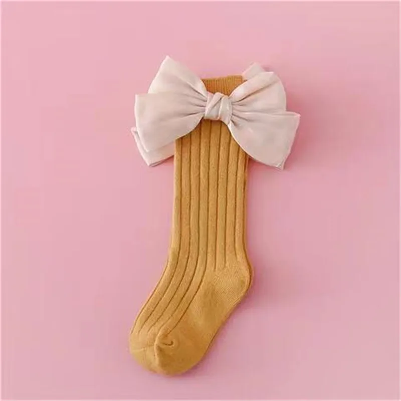 2 Pairs/Lot Little Girls Tights Pantyhose Children Winter Feet Wear Socks