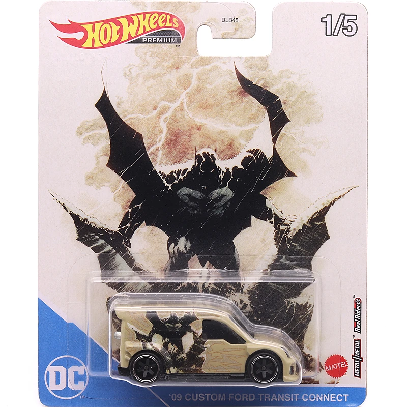 Hot Wheels Premium 2022 DC Comics Character Cars The Batman 6 Car Set  