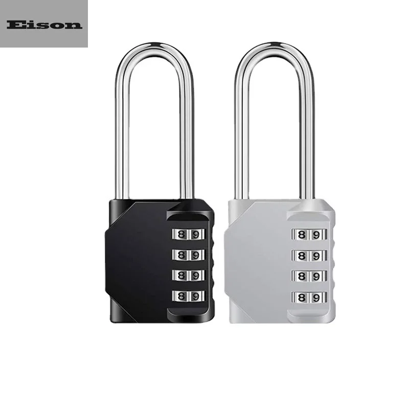 Combination Padlock Mini Combination Padlock Password Locks 4 Digit Waterproof Outdoor Lock For Door Suitcase Bag Package Cabinet Locker Window