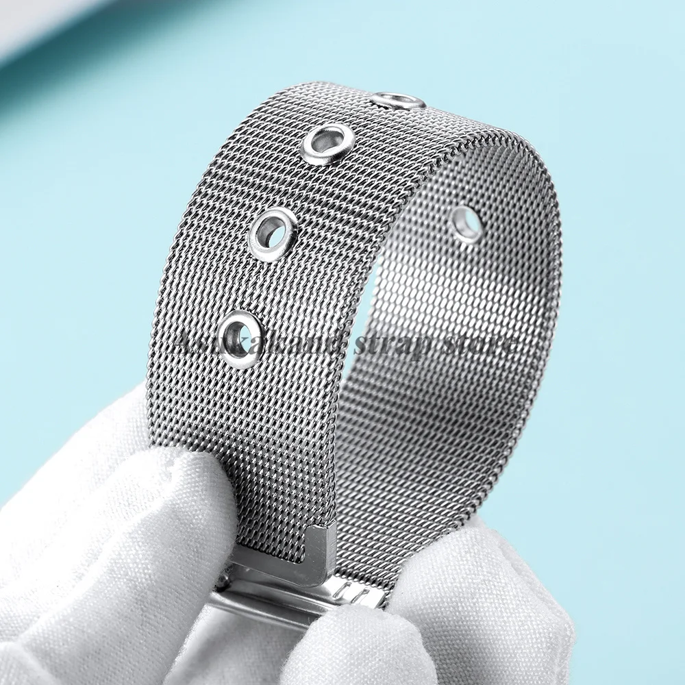 Premium Quick Release Stainless Steel Watch Strap - Metal Bracelet in Multiple Sizes